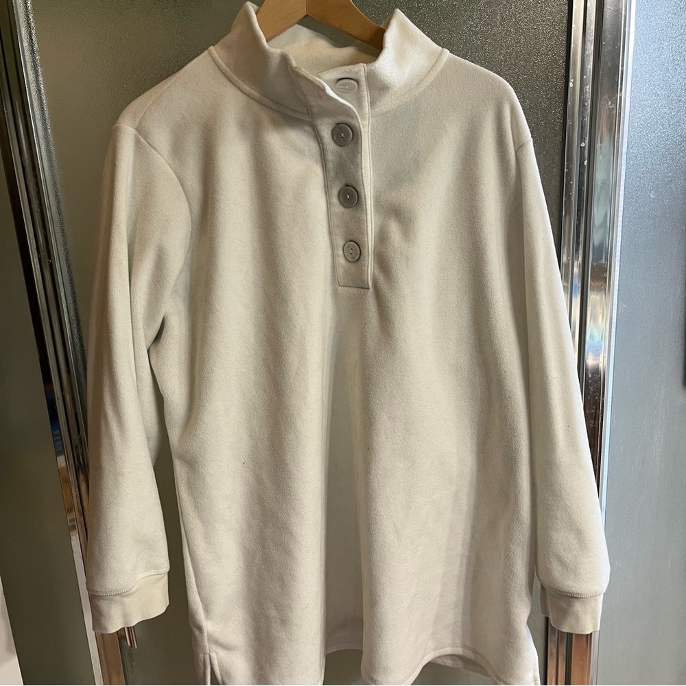 Denim & co fleece tunic